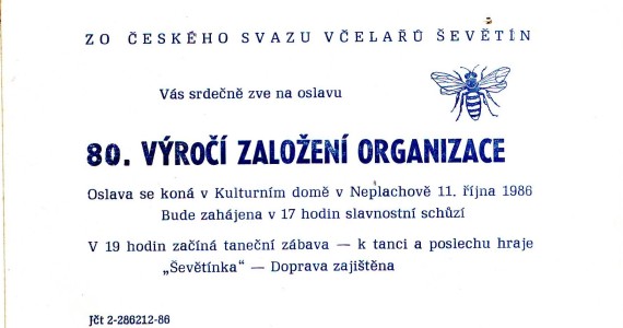 Výročí naší organizace Výročí naší organizace